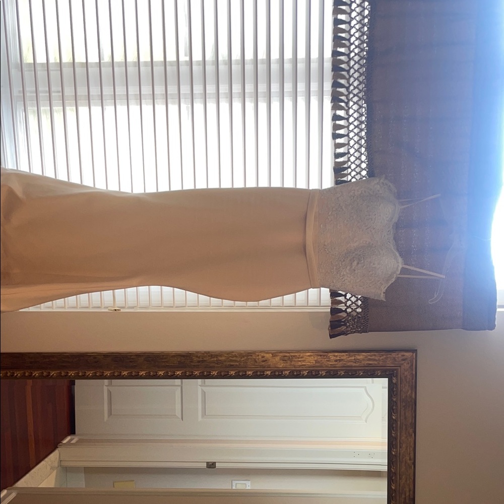 Elegant Cream Maxi Dress